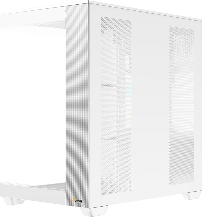 Корпус Ocypus Delta C74 WH ARGB без БП белый (Delta-C74-WHD200XX-GL)