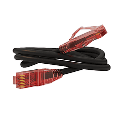 Патч-корд Hyperline PC-LPM-UTP-RJ45-RJ45-C5e-5M-LSZH-BK черный