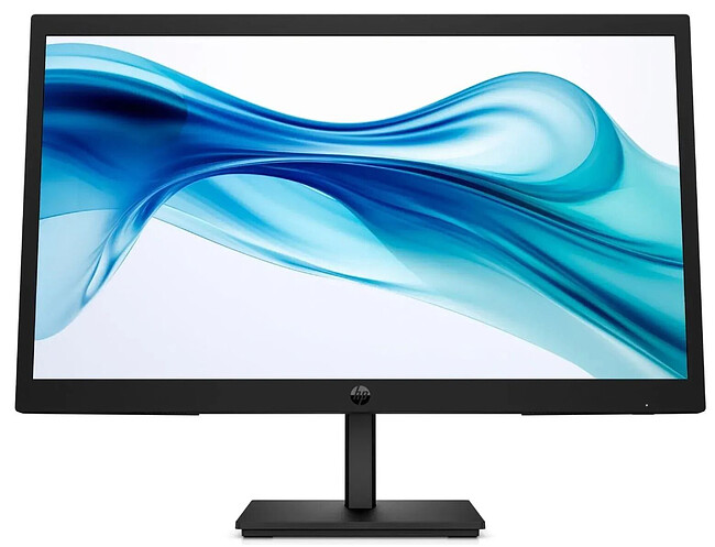 Монитор HP 322pv черный (9U5A2AA)