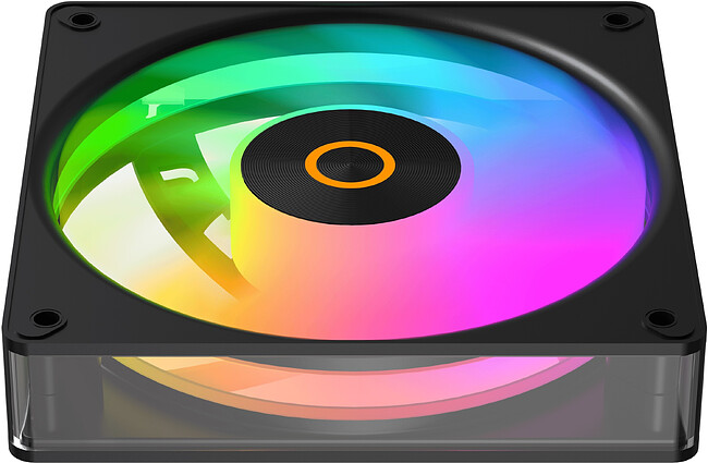 Комплект вентиляторов для корпуса Ocypus Gamma F12 Elite BK ARGB Reverse Blade 3 IN 1 Black (Gamma-F12-BK3AM01E-GL)