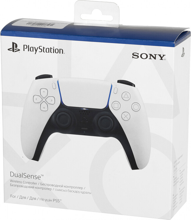 Геймпад Sony PlayStation DualSense белый (CFI-ZCT1W)