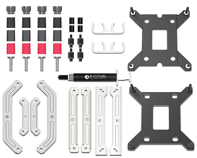 Система жидкостного охлаждения для процессора ID-Cooling SL360 XE White