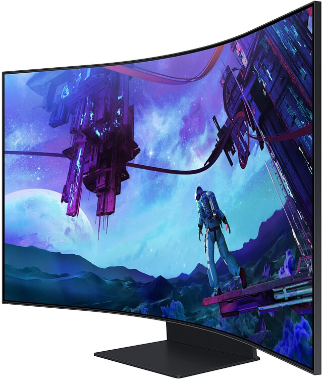 Монитор Samsung Odyssey Ark S55CG97WNI черный (LS55CG97WNIXCI)