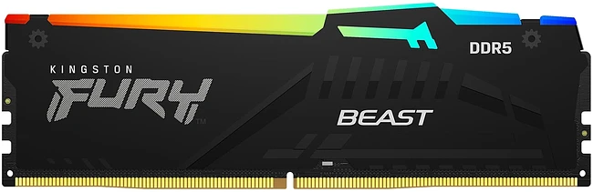 Оперативная память Kingston Fury Beast Black RGB 32GB DDR5 (KF552C40BB2A-32)
