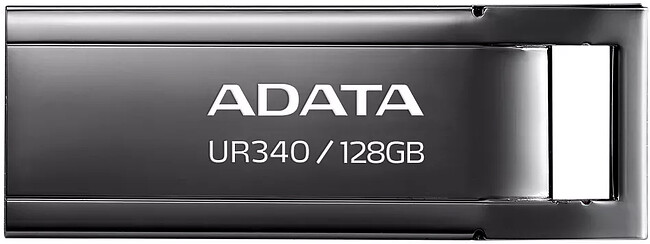 USB Flash-накопитель A-Data UR340 128Gb черный (AROY-UR340-128GBK)
