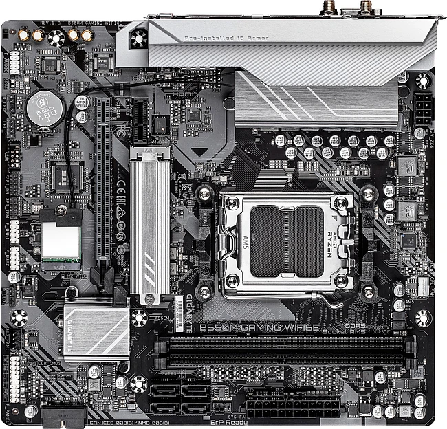 Материнская плата GigaByte B650M Gaming WIFI6E rev.1.4