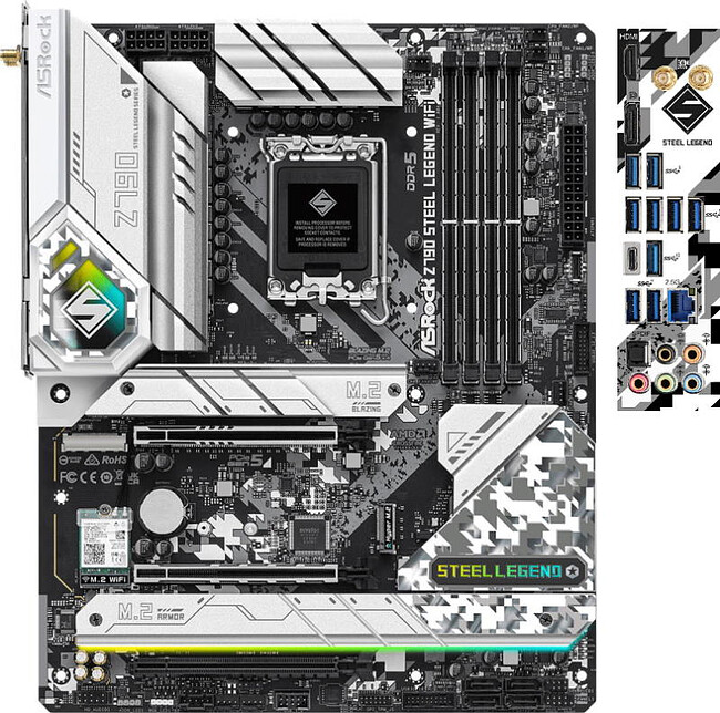 Материнская плата ASRock Z790 Steel Legend WiFi DDR5