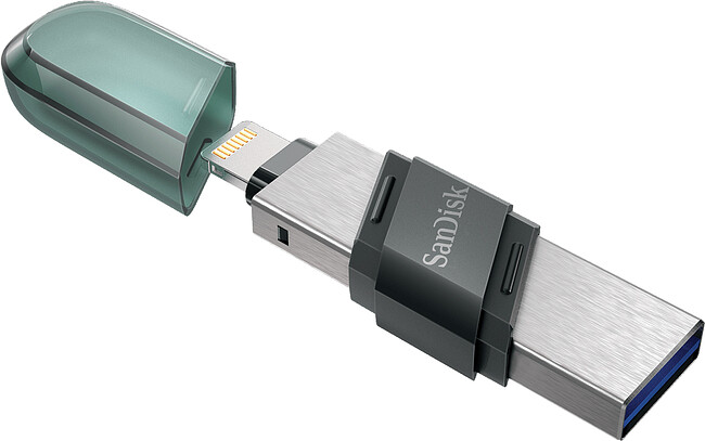 USB Flash-накопитель SanDisk iXpand Flip 128Gb (SDIX90N-128G-GN6NE) USB Flash-накопитель SanDisk iXpand Flip 128Gb (SDIX90N-128G-GN6NE)