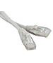 Патч-корд TWT (TWT-45-45-1.5-GY) UTP кат.5e. с заливными колпачками. 1.5 м. серый