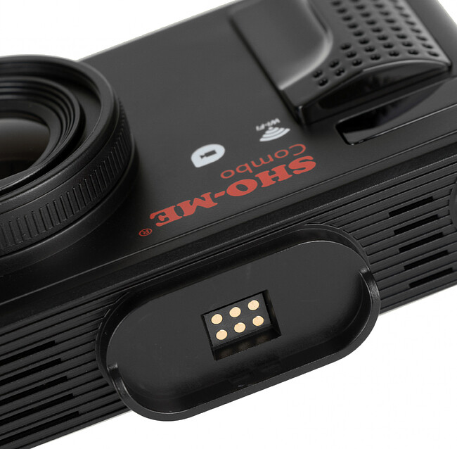 Видеорегистратор-радар детектор Sho-Me Combo Note WiFi DUO черный