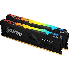 Оперативная память Kingston Fury Beast RGB 2x32GB (KF432C16BB2AK2/64)