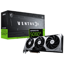 Видеокарта MSI GeForce RTX 5060 Ti Ventus 3X OC 8GB GDDR7