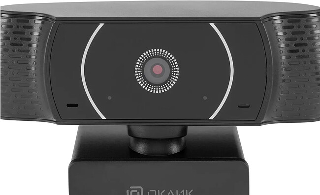 Веб-камера Oklick OK-C016HD черный