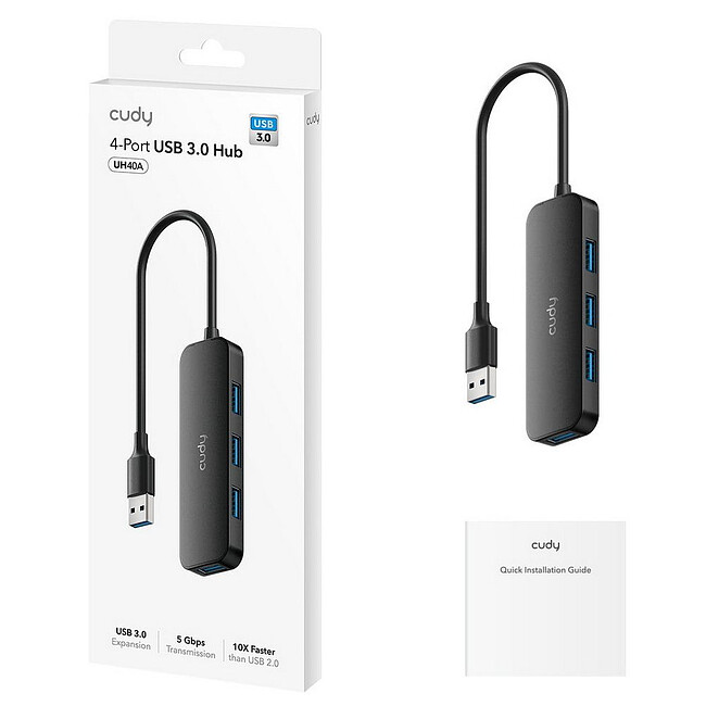 USB-хаб Cudy UH40A