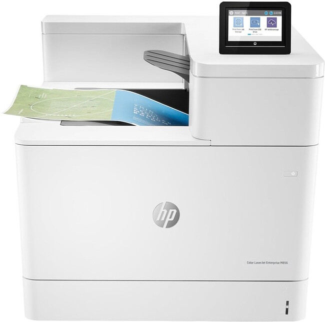 Принтер HP Color LaserJet Enterprise M856dn белый (T3U51A)