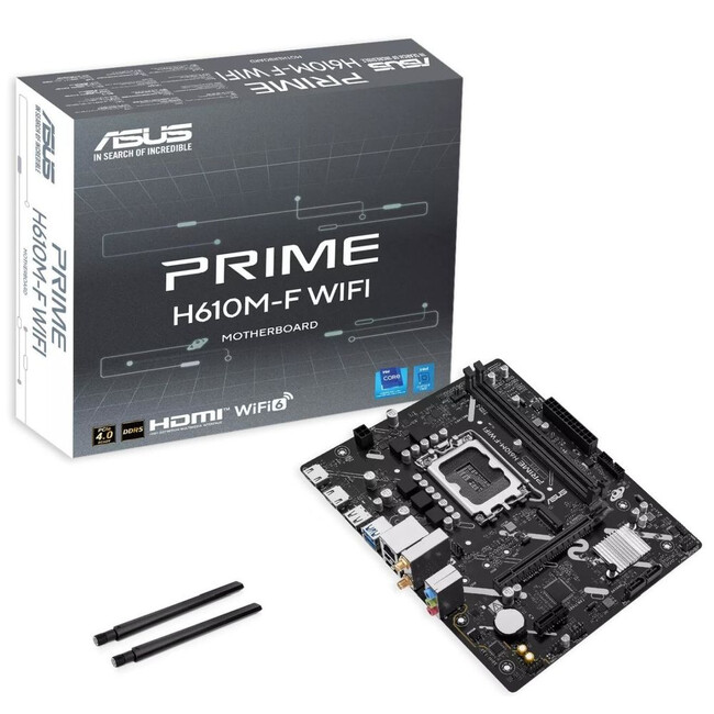 Материнская плата ASUS Prime H610M-F WIFI DDR5 (90MB1NS0-M0EAY0)
