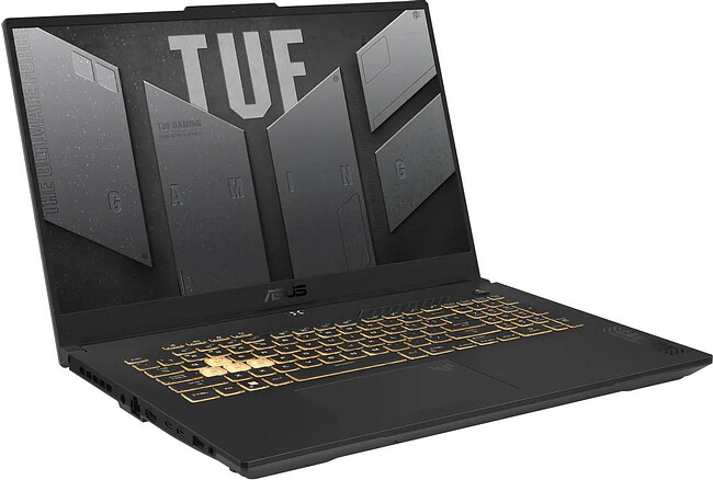 Ноутбук ASUS TUF Gaming F17 FX707VJB-HX125W Mecha Gray (90NR0MY5-M00570)