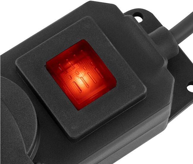Сетевой фильтр Buro 300MDP-10-B черный