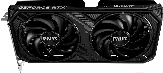 Видеокарта Palit GeForce RTX 4060 Ti Dual OC 8GB GDDR6 RTL (NE6406TT19P1-1060D)