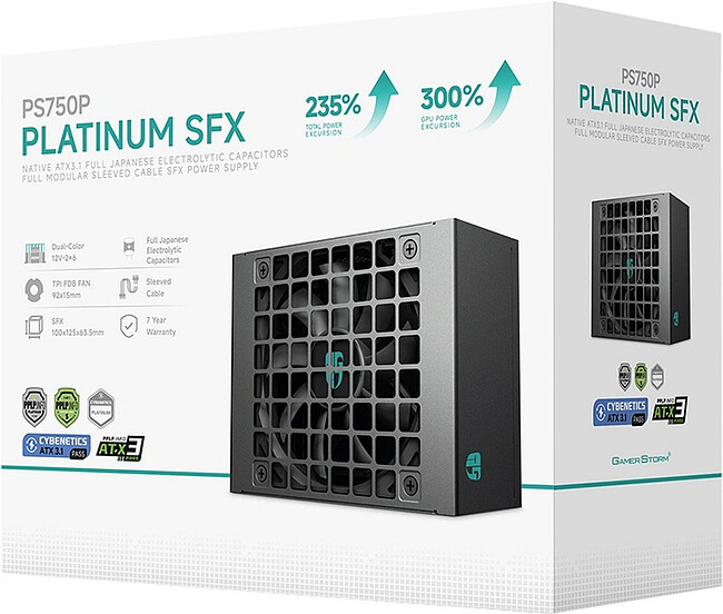 Блок питания DeepCool PS750P-FE 750W (R-PS750P-FE0B-WGEU)