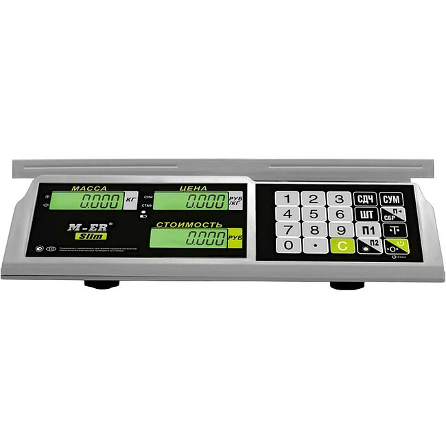 Весы торговые Mertech M-ER 326AC-32.5 серый (3041)