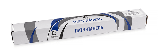 Патч-панель Cabeus PL2-24-Cat.5e-Dual