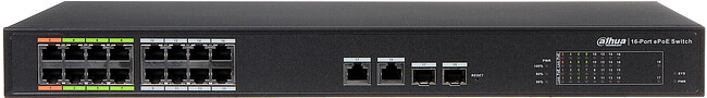 Коммутатор Dahua DH-LR2218-16ET-240