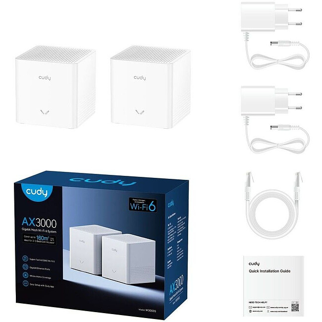 Маршрутизатор Cudy M3000S 2-Pack