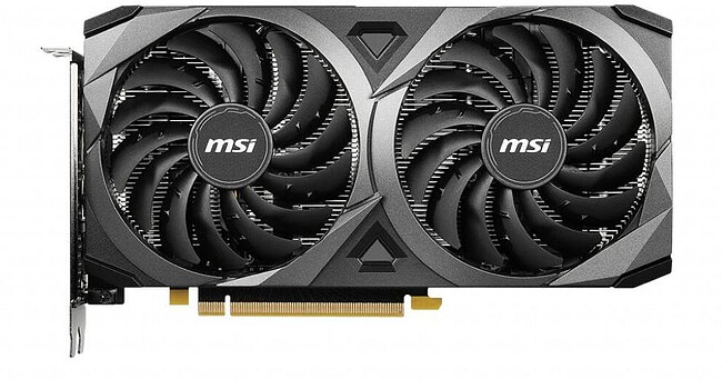 Видеокарта MSI GeForce RTX 3060 Ventus 2X 12Gb