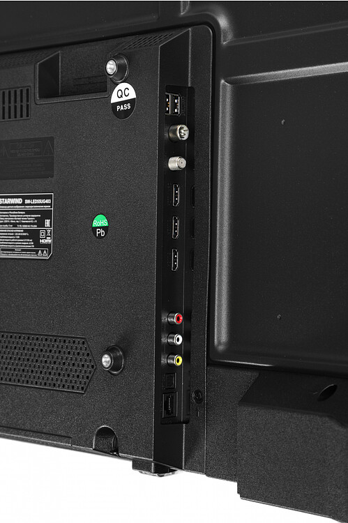 Телевизор StarWind SW-LED55UG403 черный