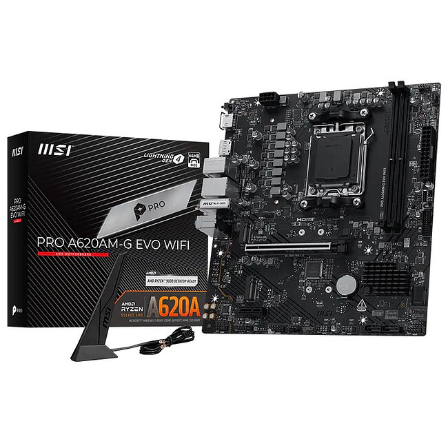 Материнская плата MSI Pro A620AM-G EVO WIFI