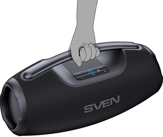 Беспроводная колонка Sven PS-990 черный (SV-022891)