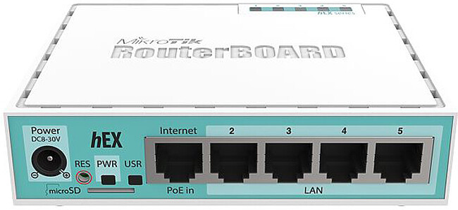 Маршрутизатор MikroTik RB750Gr3
