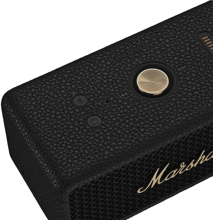 Портативная колонка Marshall Emberton III черный/латунь (1006884)