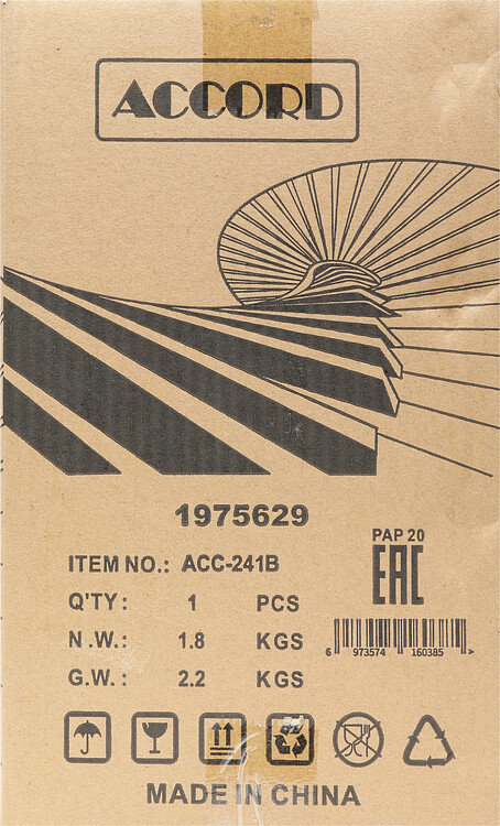 Корпус Accord Entry без БП черный (ACC-241)