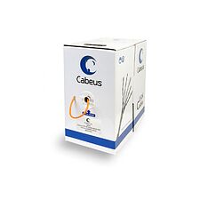Кабель витая пара Cabeus UTP-4P-CAT.5E-SOLID-OR оранжевый