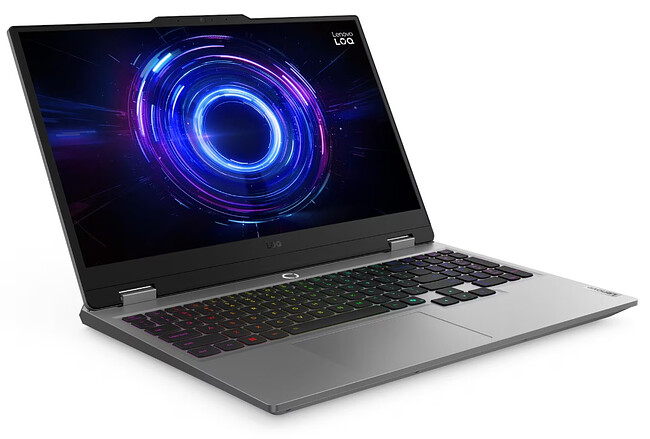 Ноутбук Lenovo LOQ 15IRX9 Luna Grey (83DV01CGRK)