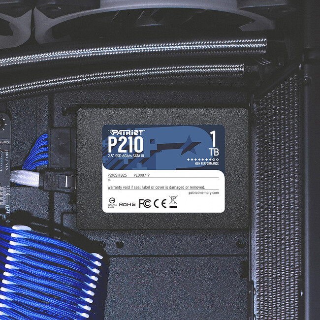 SSD диск Patriot P210S1TB25