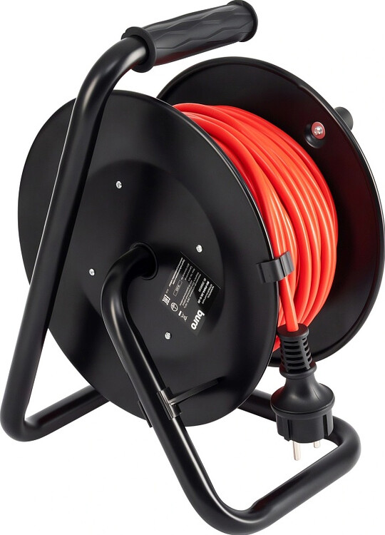 Удлинитель Buro BU-PSR4.30/G-16 оранжевый