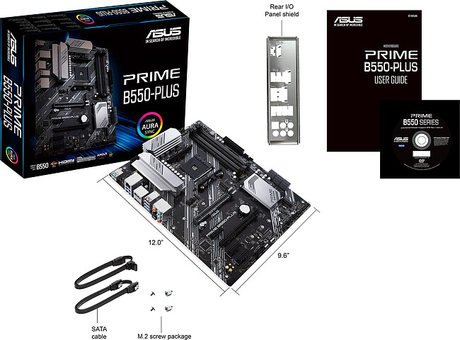 Материнская плата ASUS Prime B550-Plus DDR4
