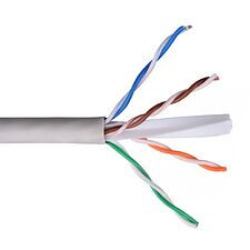 Кабель витая пара TWT 305м белый (TWT-6UTP-LSZH)