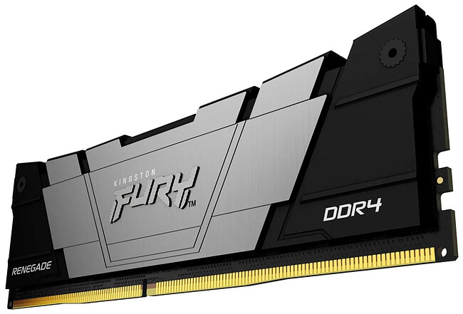 Оперативная память Kingston Fury Renegade Black 128Gb DDR4 (KF432C16RB2K4/128)
