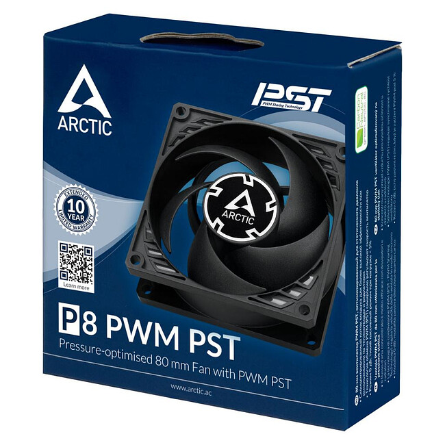 Кулер для корпуса Arctic P8 PWM PST (ACFAN00150A)