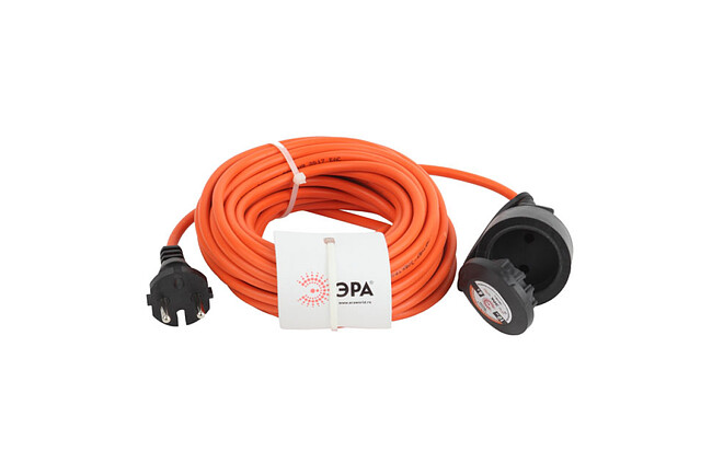 Удлинитель Эра UPx-1-2x0.75-10m-IP44 оранжевый (Б0043036)