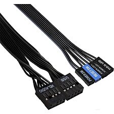 Корпус ExeGate AA-440-AA500 500W черный (EX290183RUS)