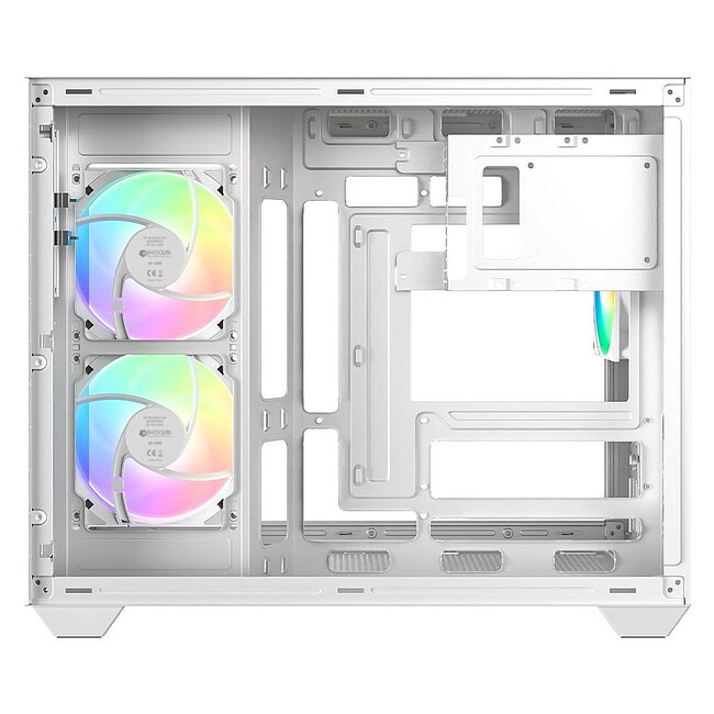 Корпус ID-Cooling View 500 ARGB без БП белый