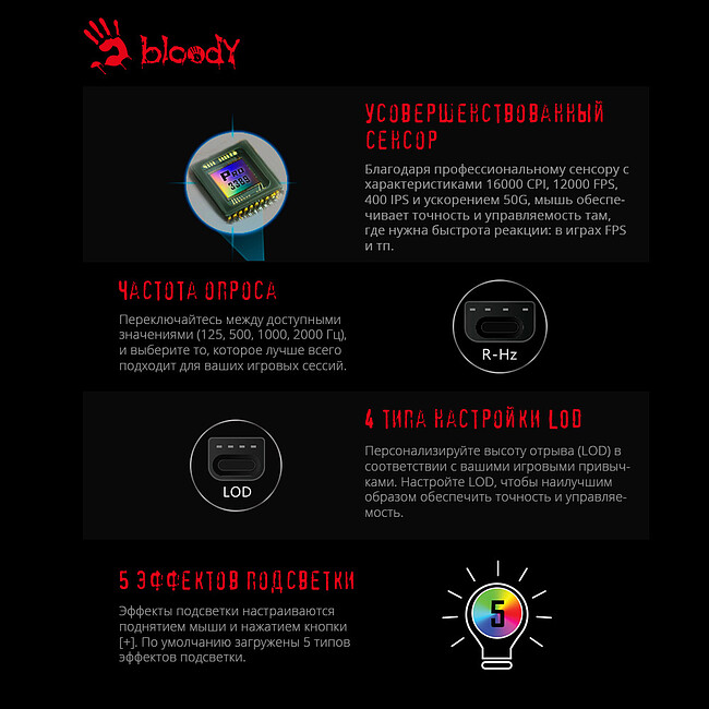 Мышь A4Tech Bloody ES9 Pro