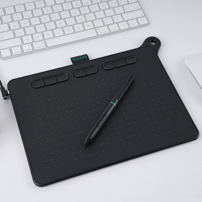 Графический планшет Parblo Ninos M Black