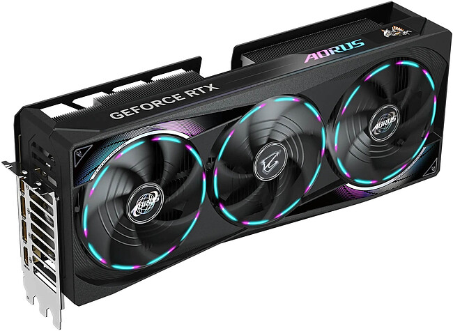 Видеокарта GigaByte Aorus GeForce RTX 5080 Master 16G GDDR7 (GV-N5080AORUS M-16GD)
