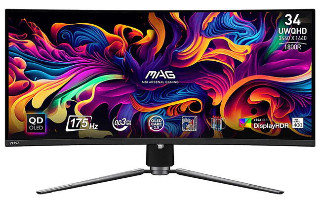 Монитор MSI MAG 341CQP Black (9S6-3DD04T-032)